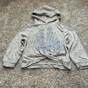 Disney Frozen 2 Anna and Elsa Magical Journey Gray hoodie. Toddler size 5T